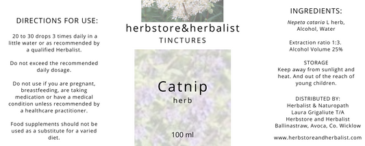 Catnip herb tincture 100ml