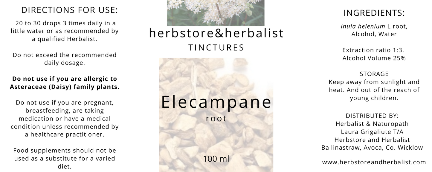 Elecampane tincture 100ml