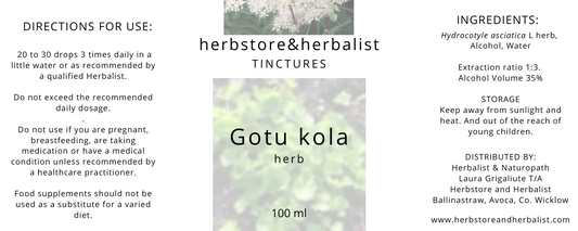 Gotu kola tincture 100ml