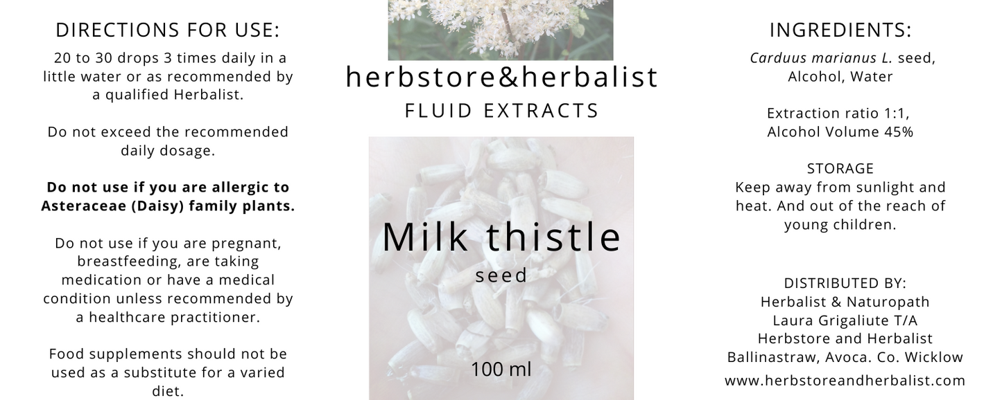 Milk thistle seed extract 100ml