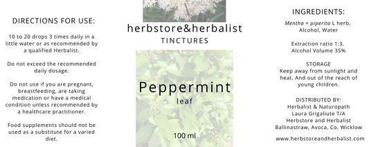 Peppermint tincture 100ml