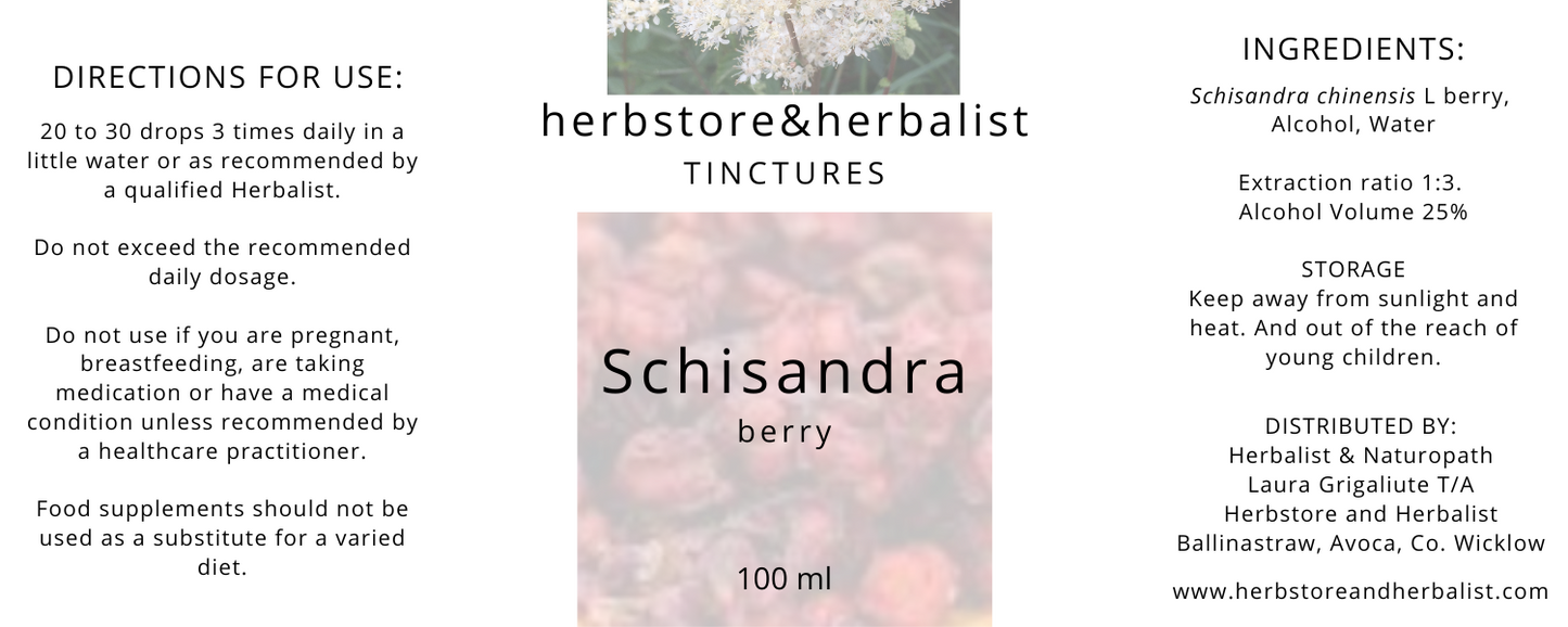 Schisandra tincture 100ml