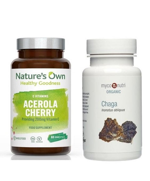 Chaga & Acerola Cherry